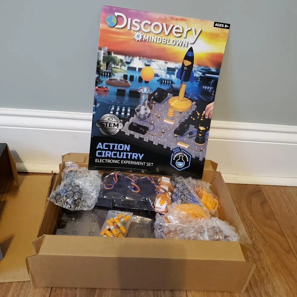 New Discovery #Mindblown Action Circuitry Electronic Experiment Set